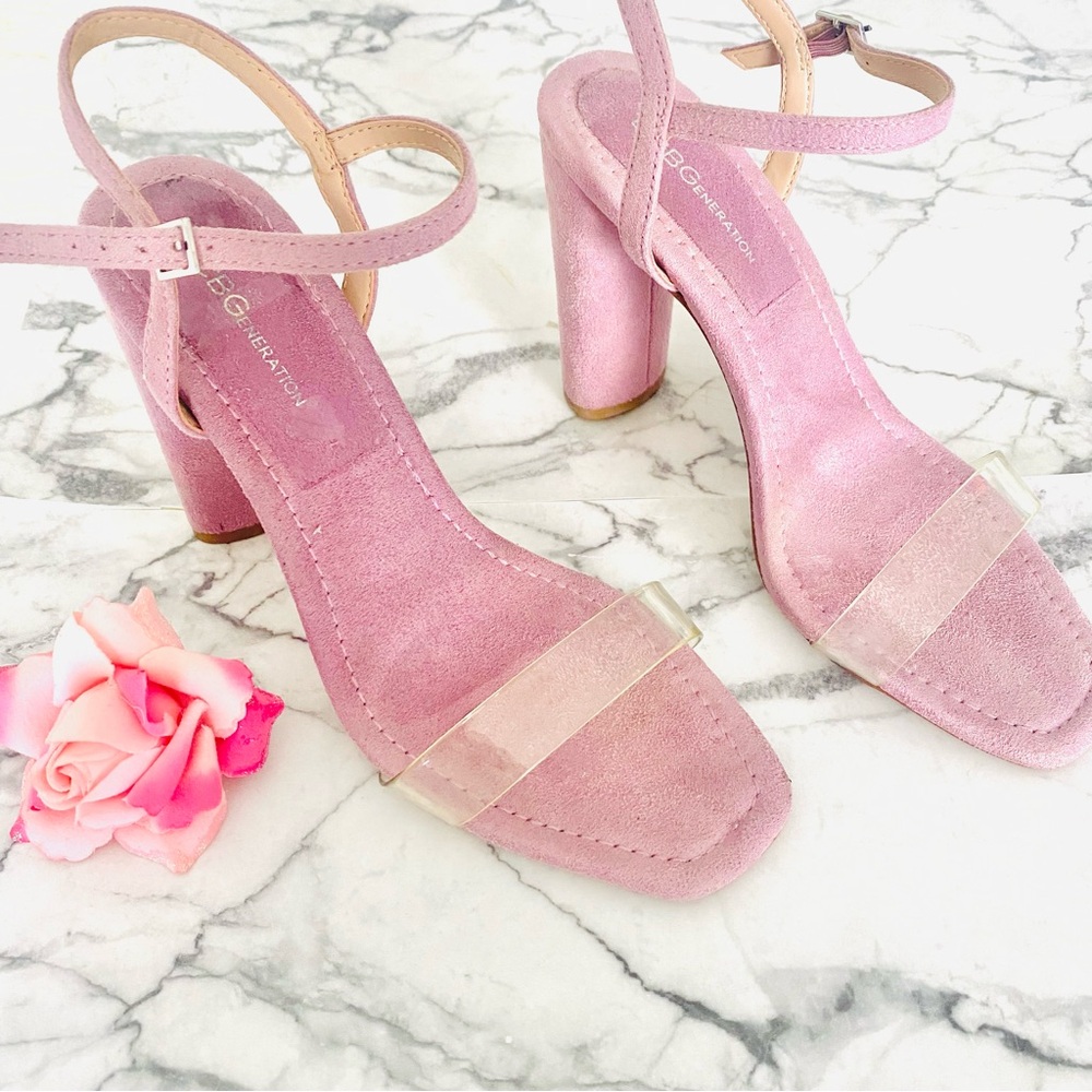 💕Pretty Purple PVC Heels SZ 8.5 - Picture 12 of 13